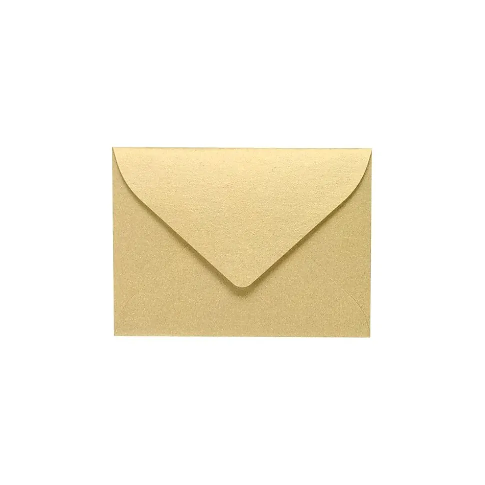 #17 Mini Envelopes (2 11/16 x 3 11/16) 250/Pack, Blonde Metallic (MINSHB-250) | LUX Cheap