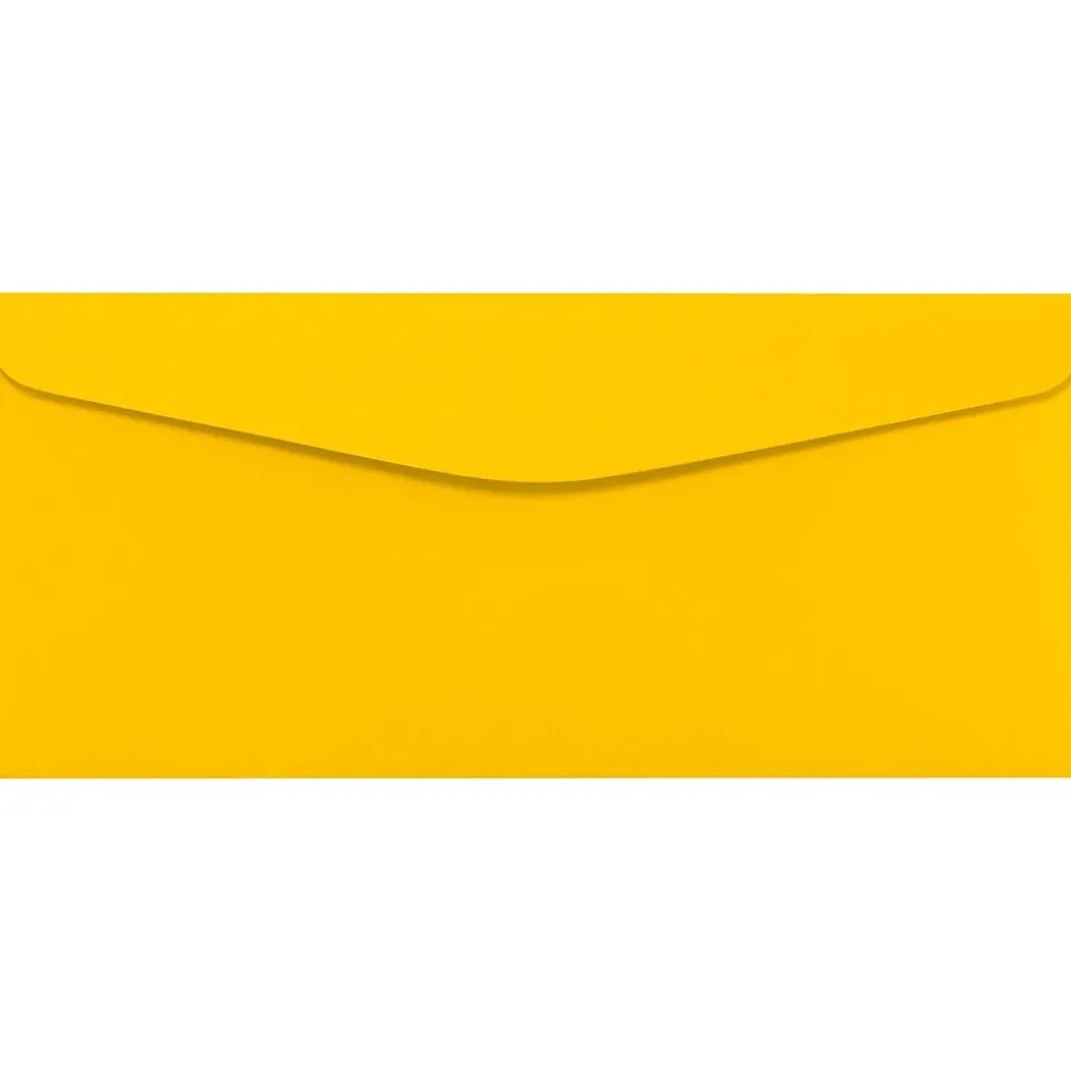 #10 Regular Envelopes (4 1/8 x 9 1/2) 500/Pack, Sunflower (-4260-12-500) | LUX Flash Sale