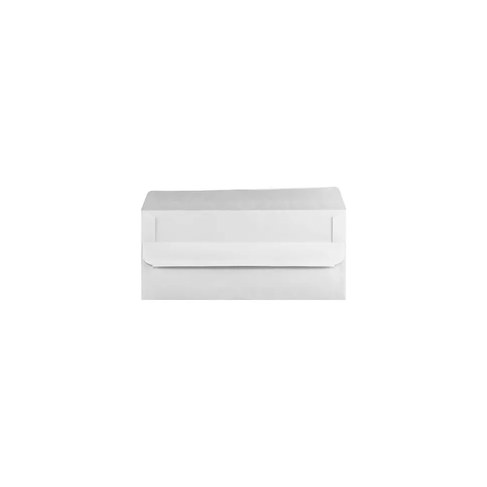 #9 Window Envelopes, 3 7/8" x 8 7/8", White w/ Simple Seal, 50 Qty (45313-50) | LUX Hot