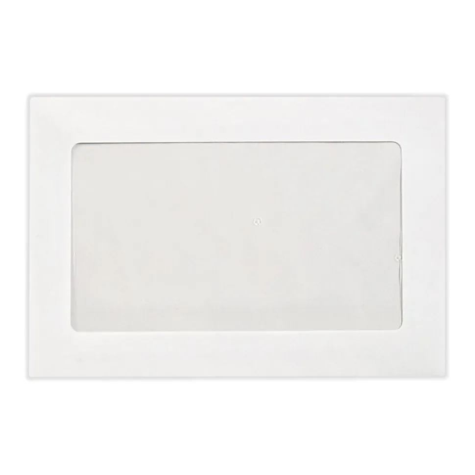 6 x 9 Full Face Window Envelopes 50/Pack, 28lb. Bright White (FFW-69-50) | LUX Clearance