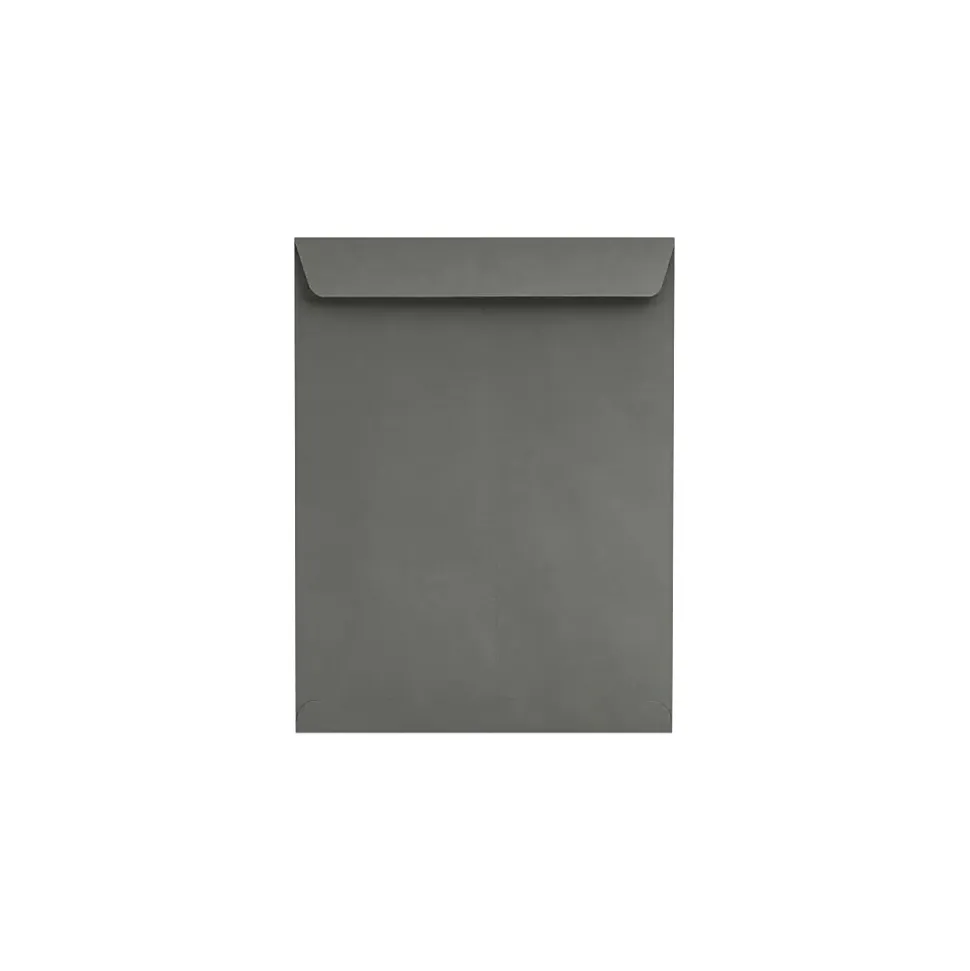 10" x 13" 80lbs. Open End Envelopes, Smoke Gray, 50/Pack (EX4897-22-50) | LUX Fashion