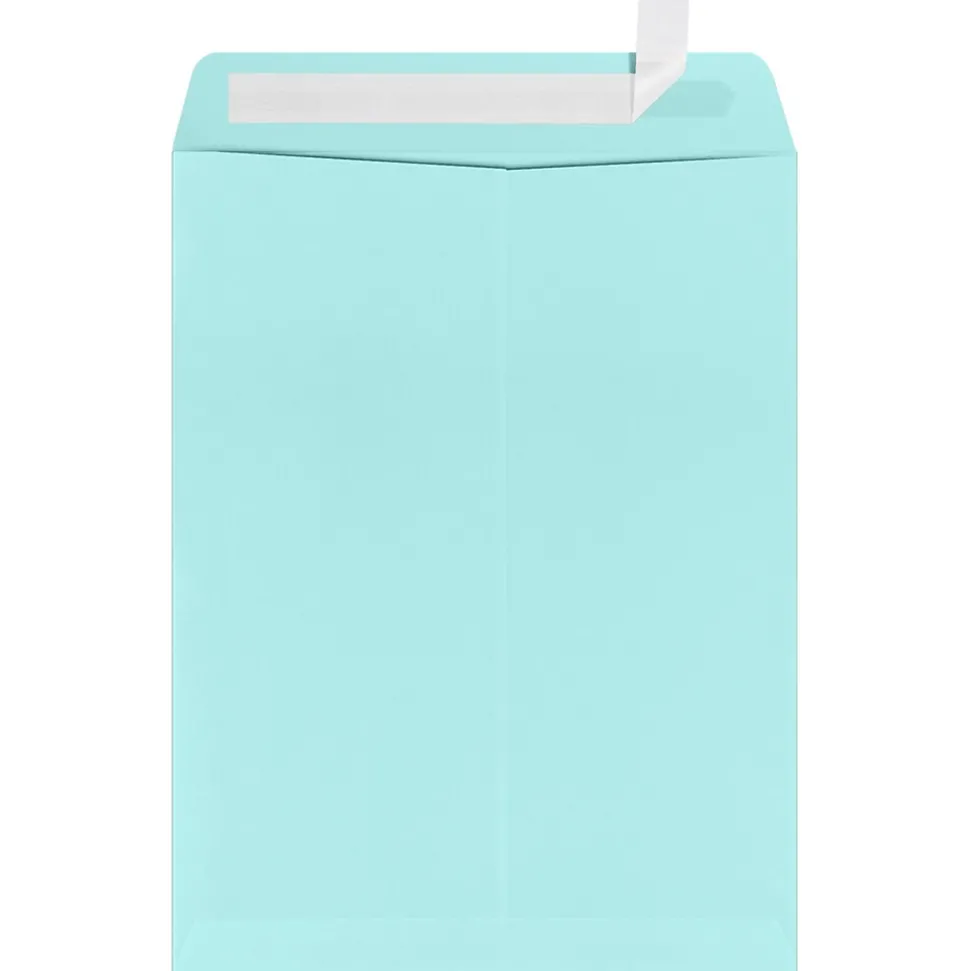 9 x 12 Open End Envelopes, 50/Box, Seafoam (-4894-113-50) | LUX Outlet