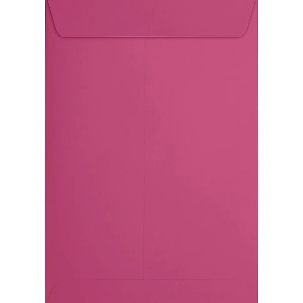 6 x 9 Open End Envelopes 50/Pack, Magenta (EX1644-10-50) | LUX New