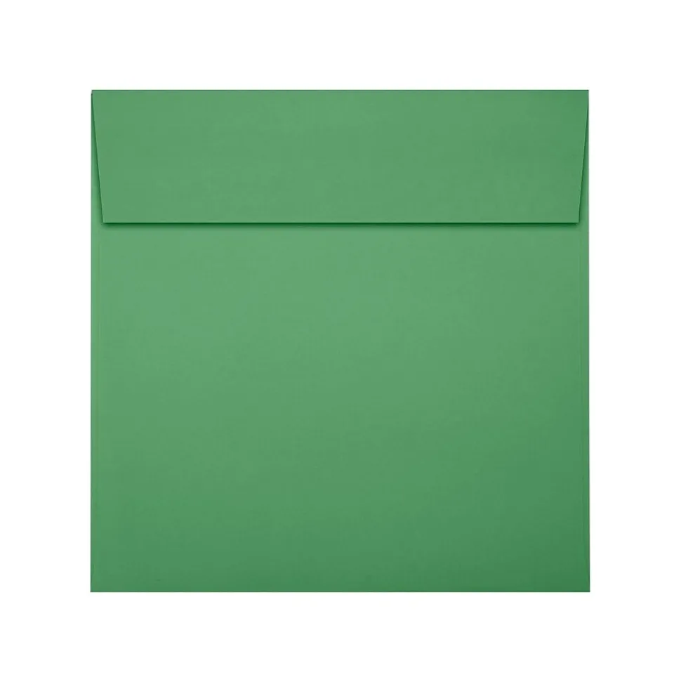 6 x 6 Square Envelopes 50/Pack, Holiday Green (8525-12-50) | LUX Cheap