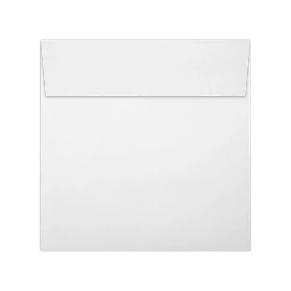 6 x 6 Square Envelopes 50/Pack, White - 100% Recycled (8525-WPC-50) | LUX Best Sale