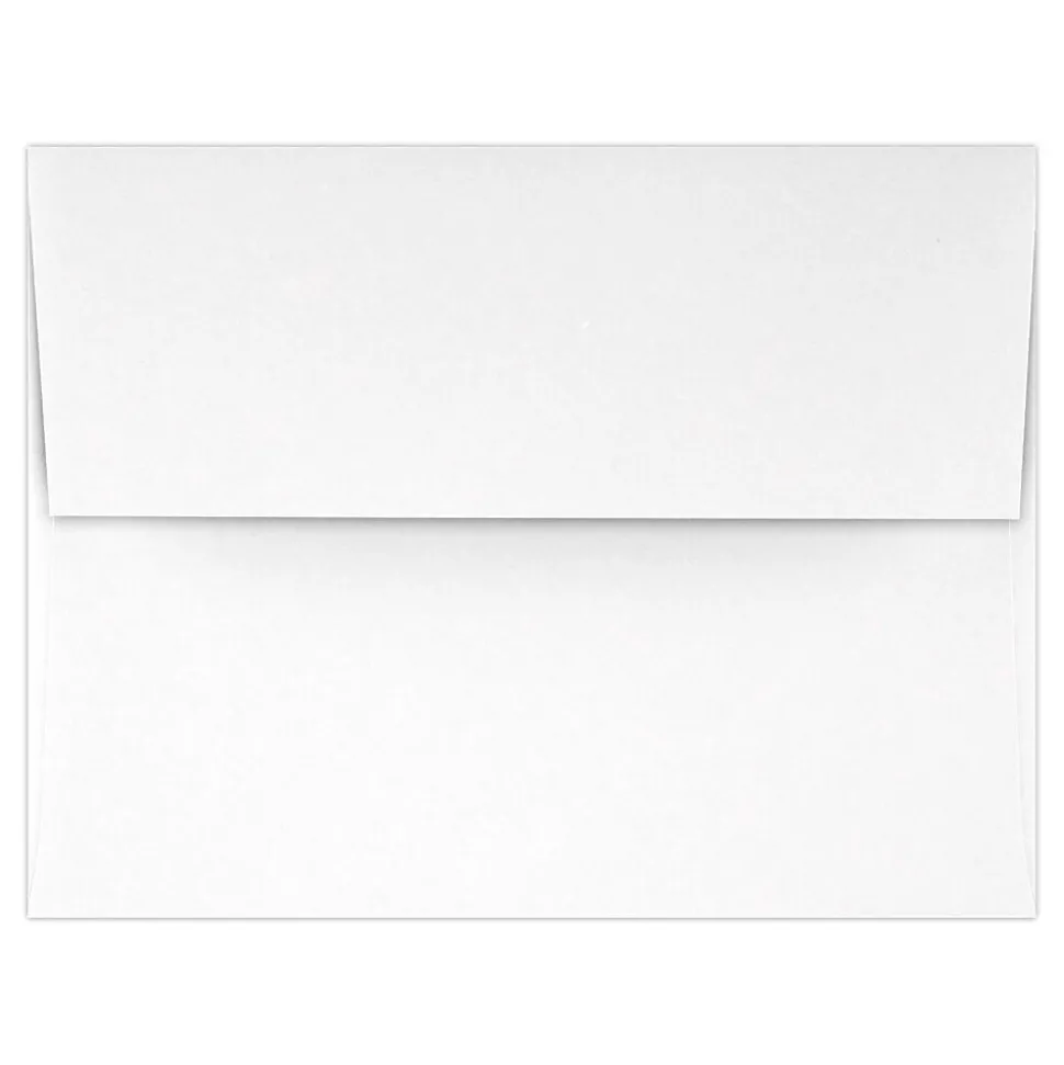 A2 (4 3/8 x 5 3/4) - 100% Cotton - Brilliant White 50/Pack, Brilliant White - 100% Cotton (4870-SBW-50) | LUX Shop