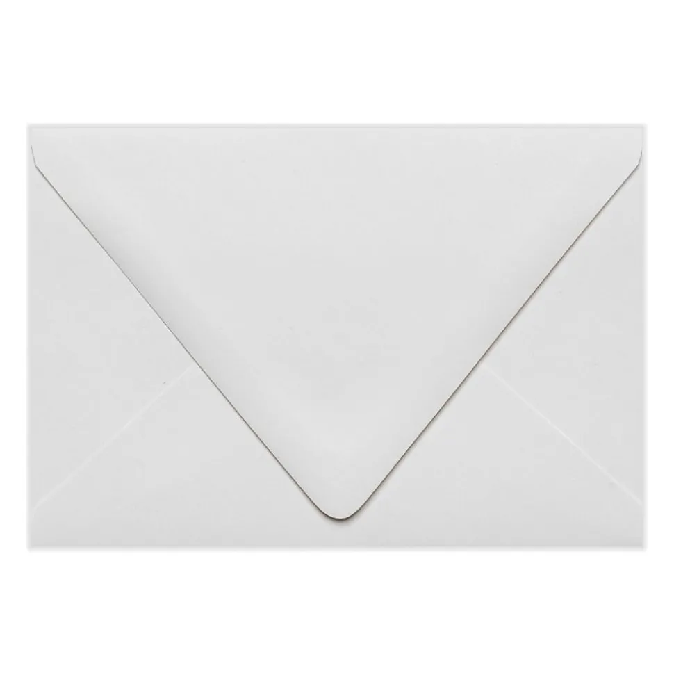 A4 Contour Flap Envelopes (4 1/4 x 6 1/4) 50/Pack, White - 100% Recycled (1872-WPC-50) | LUX Outlet