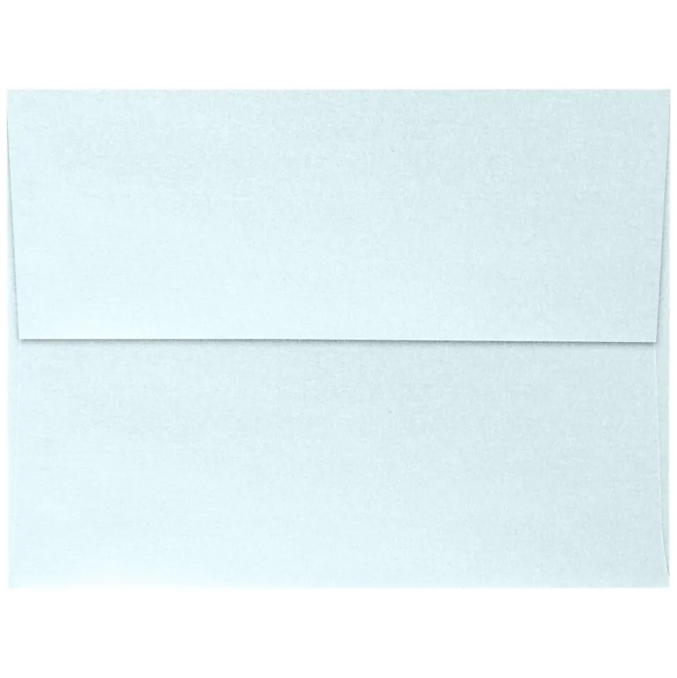 A7 Invitation Envelopes (5 1/4 x 7 1/4) 50/Box, Aquamarine Metallic (5380-02-50) | LUX Fashion