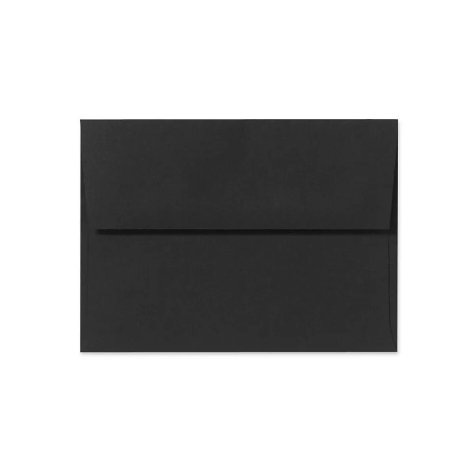 A1 Invitation Envelopes (3 5/8 x 5 1/8) 250/Box, Midnight Black (F-4565-B-250) | LUX Fashion