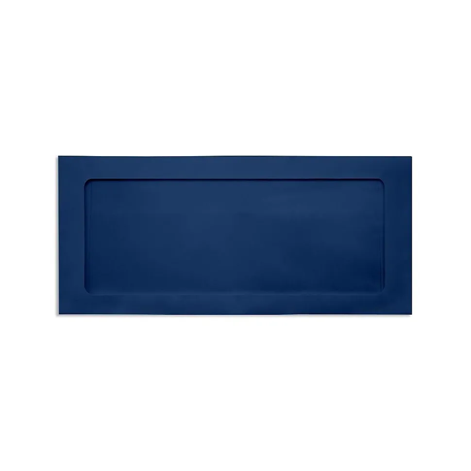 Full Face #10 Window Envelopes, Navy 4 1/8 x 9 1/2 inch 50/Pack | LUX Flash Sale