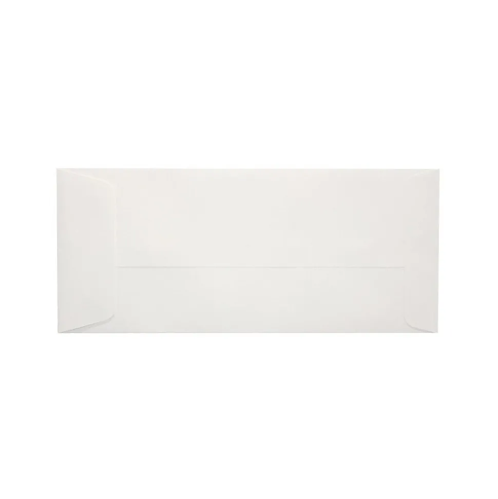 80lb 4 1/8"x9 1/2" Open End #10 Envelopes W/Peel&Press, White, 1000/BX | LUX Best Sale