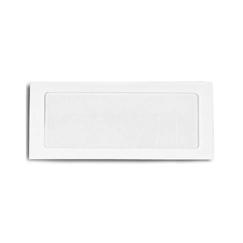 Moistenable Glue #10 Window Envelope, 4 1/2" x 9 1/2", Bright White, 250/Box (FFW-10-250) | LUX Store