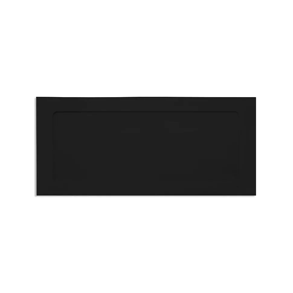 Self Seal #10 Window Envelope, 4 1/8" x 9 1/2", Midnight Black, 250/Pack (FFW-10-B-250) | LUX Cheap