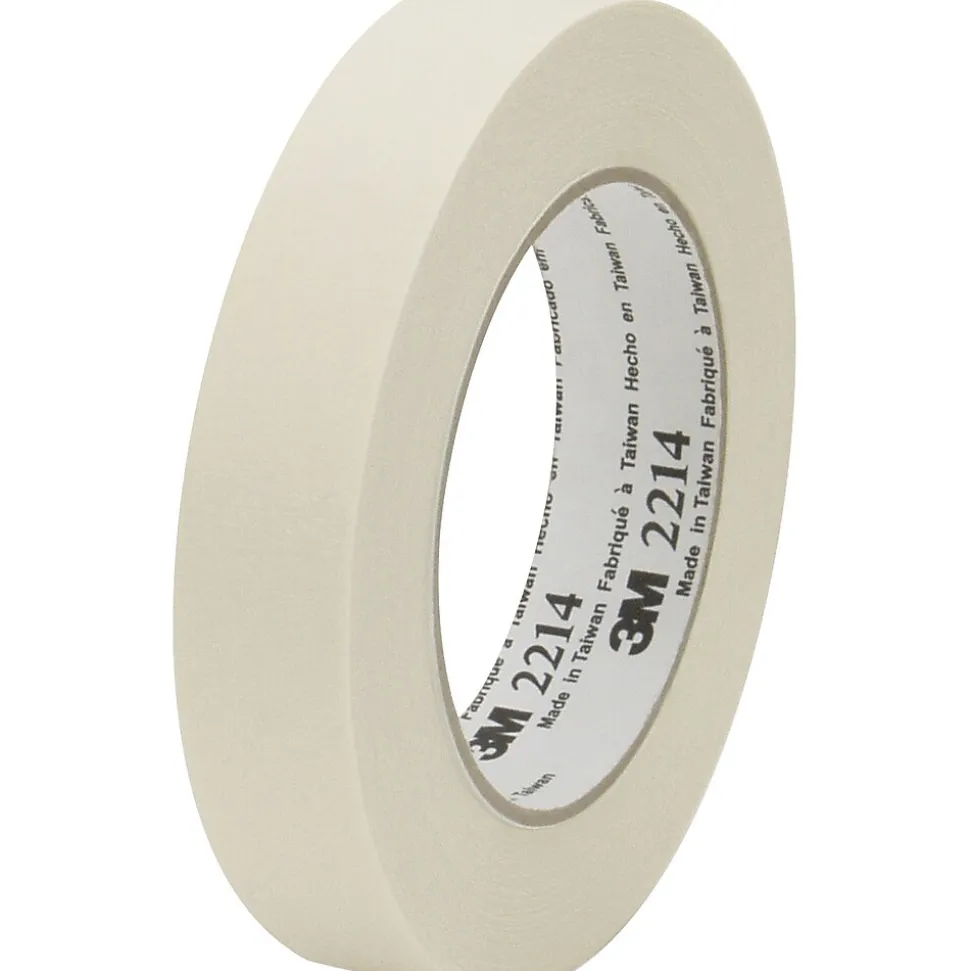 ™ 1 1/2" x 60 Yards x 5.2 mil Masking Tape 2214, 12 Rolls (T936221412PK) | 3M Best Sale