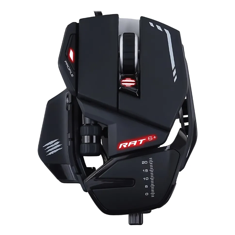 R.A.T. 6+ Optical Gaming Mouse, Black (MR04DCINBL000-0) | Mad Catz Online