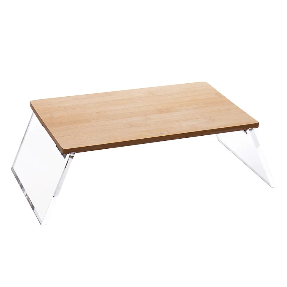 Monitor Stand and Laptop Riser, Brown (MODMONSTA-BRN) | Mind Reader Flash Sale