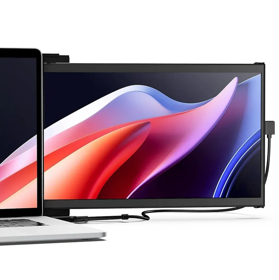 Mobile Pixels DUEX MAX DS 14.1" 60Hz LCD Portable Monitor, Black (101-1007G01) | Mobile Pixels Inc. Best