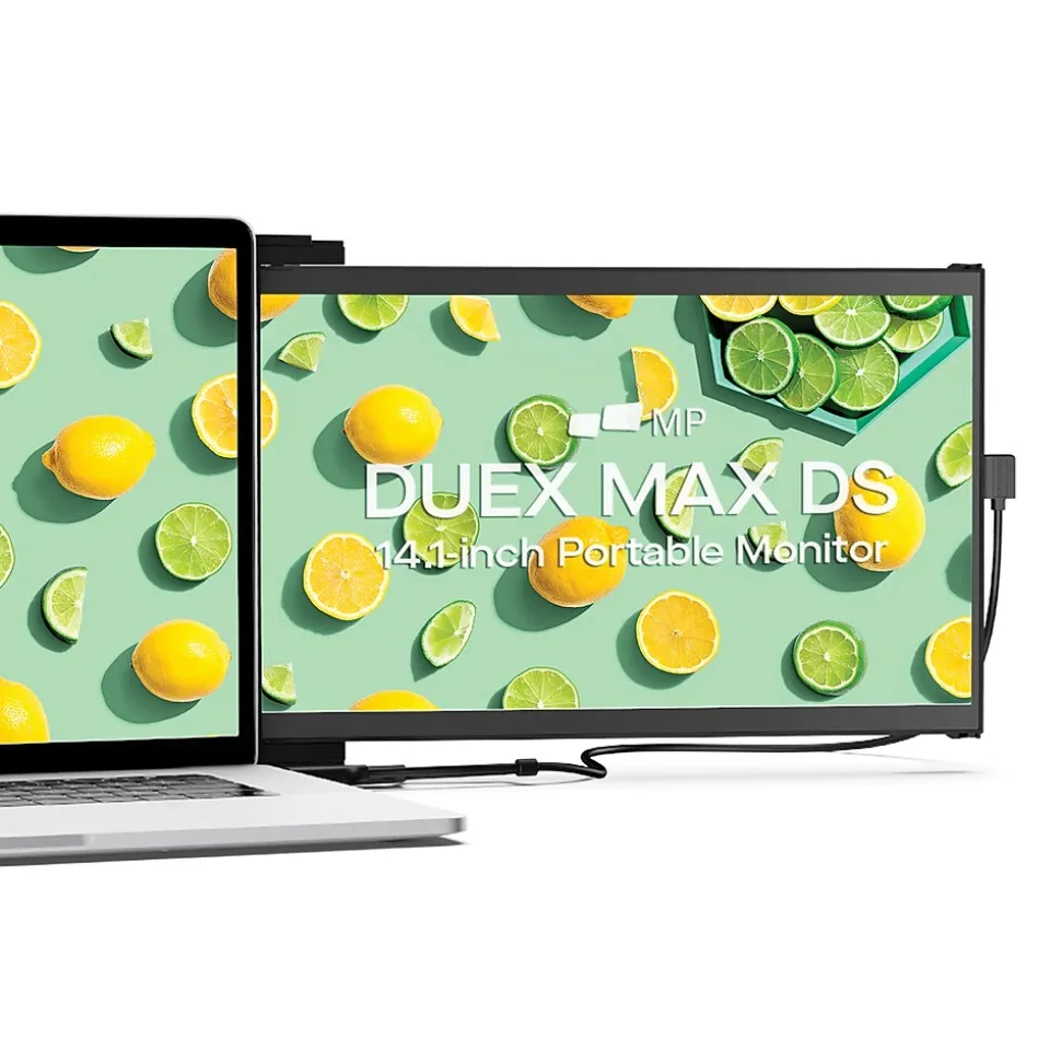 DUEX Max 14.1" 60 Hz LCD Slide-out Monitor, Black (101-1007P06) | Mobile Pixels Inc. Flash Sale