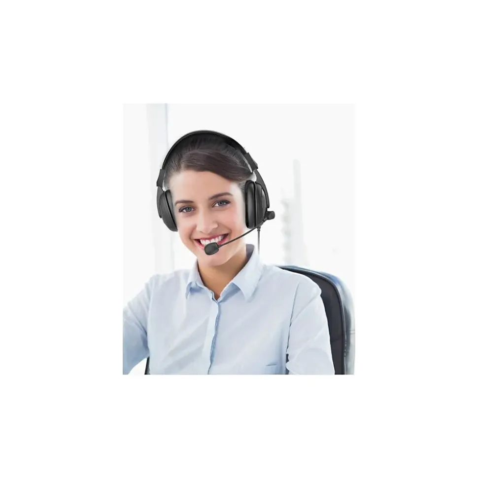Basic Multimedia Stereo Headset Over Ear Black (HS3000S) | Morpheus 360 Fashion
