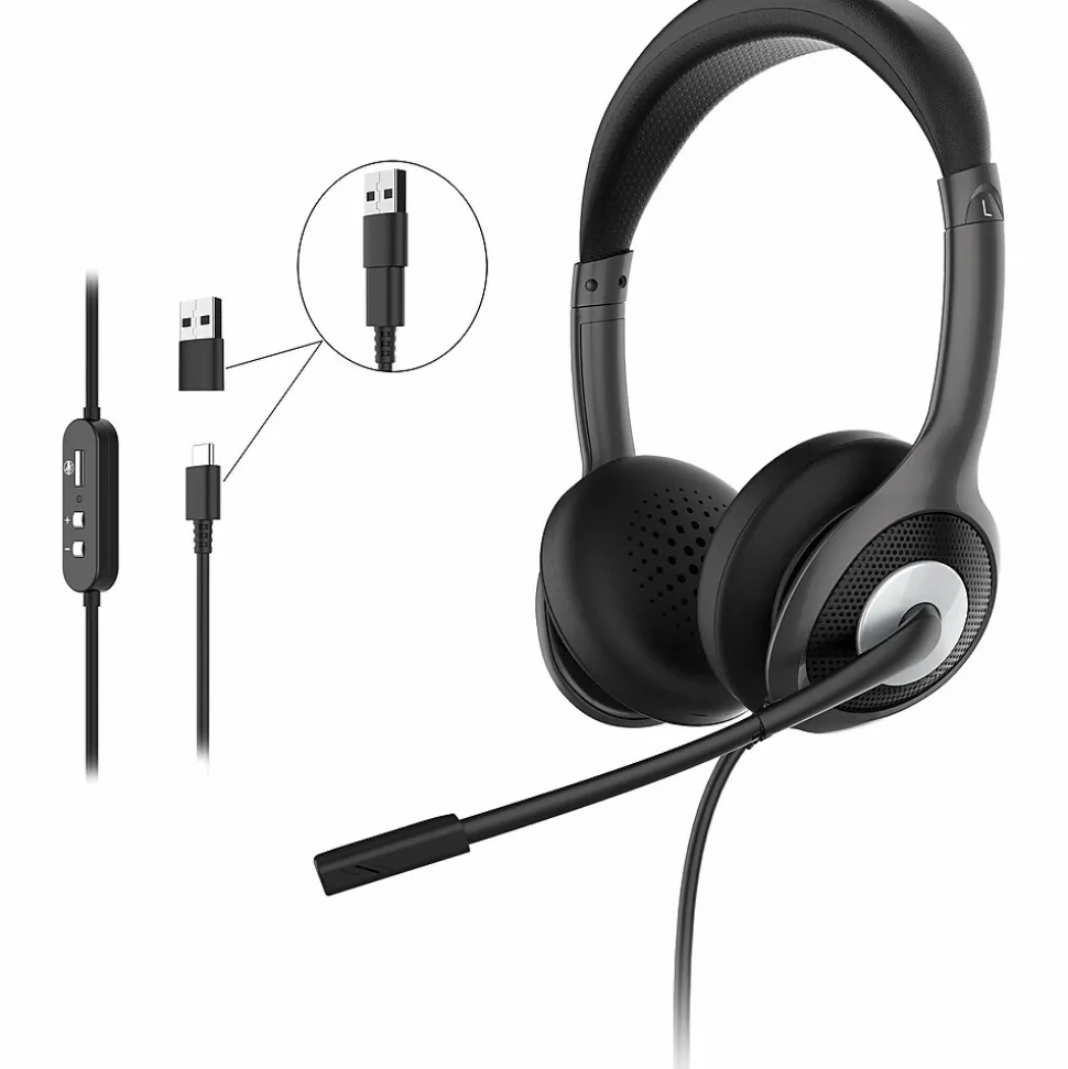 Connect Stereo Computer Headset, Unified Communcations Certified, Black (HS5600SU) | Morpheus 360 Cheap