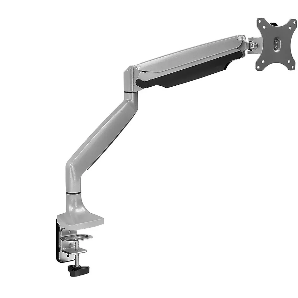 Mount it Display Stands Adjustable Monitor Arm, Up to 32", Silver (MI-1771) | Mount-It! Shop