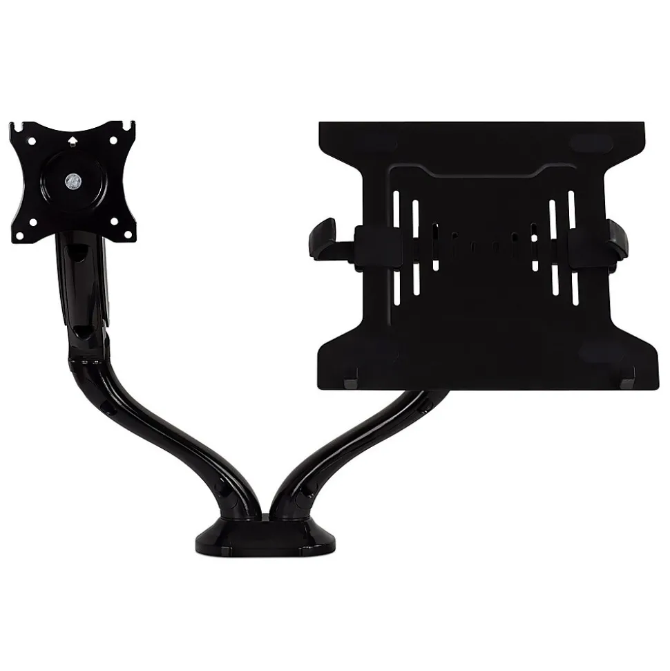 Adjustable Mounts, Up to 27" Monitor, Black (MI-6352LTMN) | Mount-It! Hot