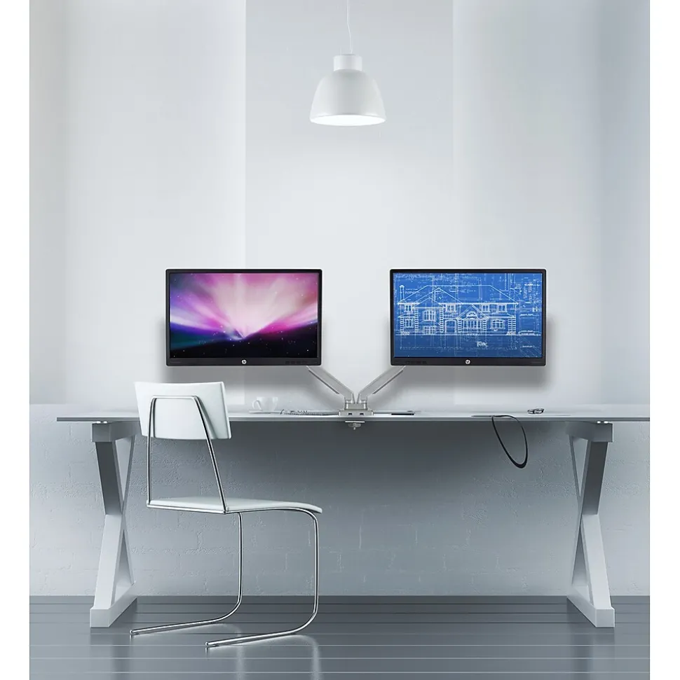 Dual Monitor Mount Arm with 2 USB Ports (MI-2762) | Mount-It! Sale