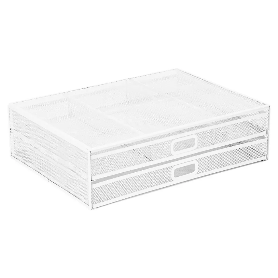 Riser with Storage, Up to 32" Monitor, (MI-7365W) | Mount-It! Flash Sale