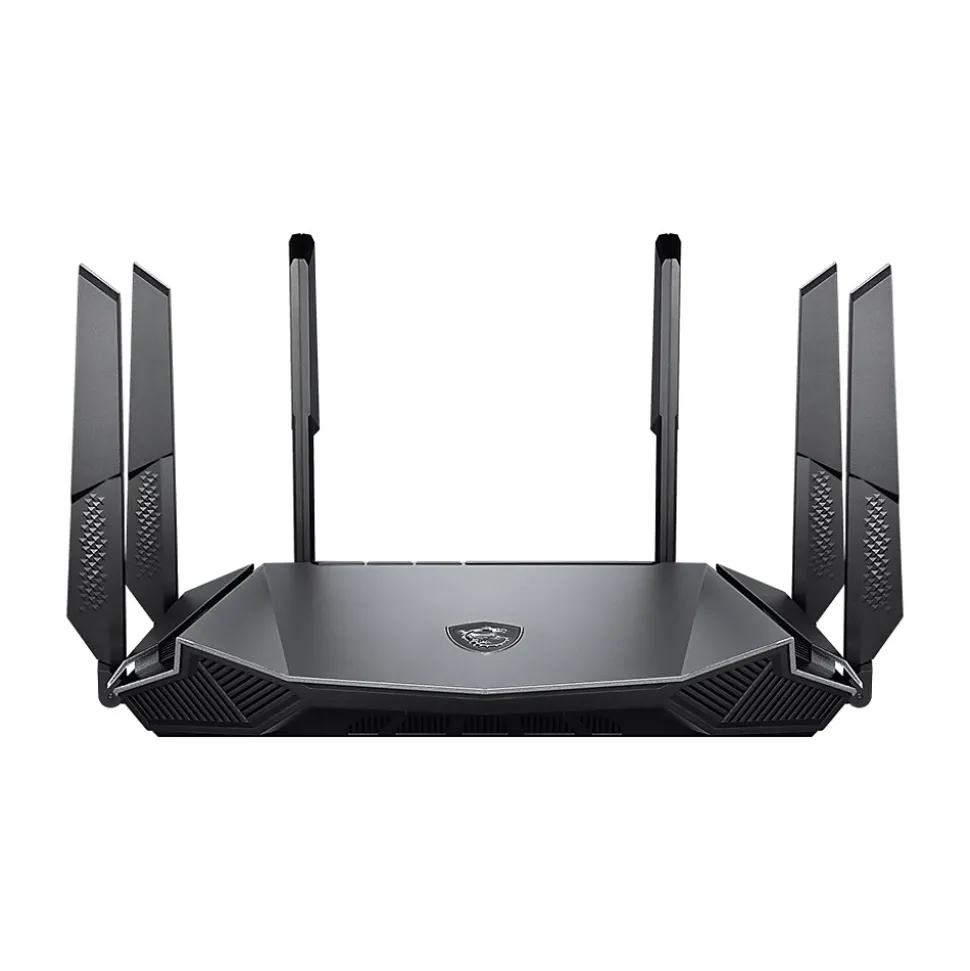 RadiX AX6600 Tri Band MU-MIMO WiFi 6 Gaming Router, Black (RADIXAX6600) | MSI Sale