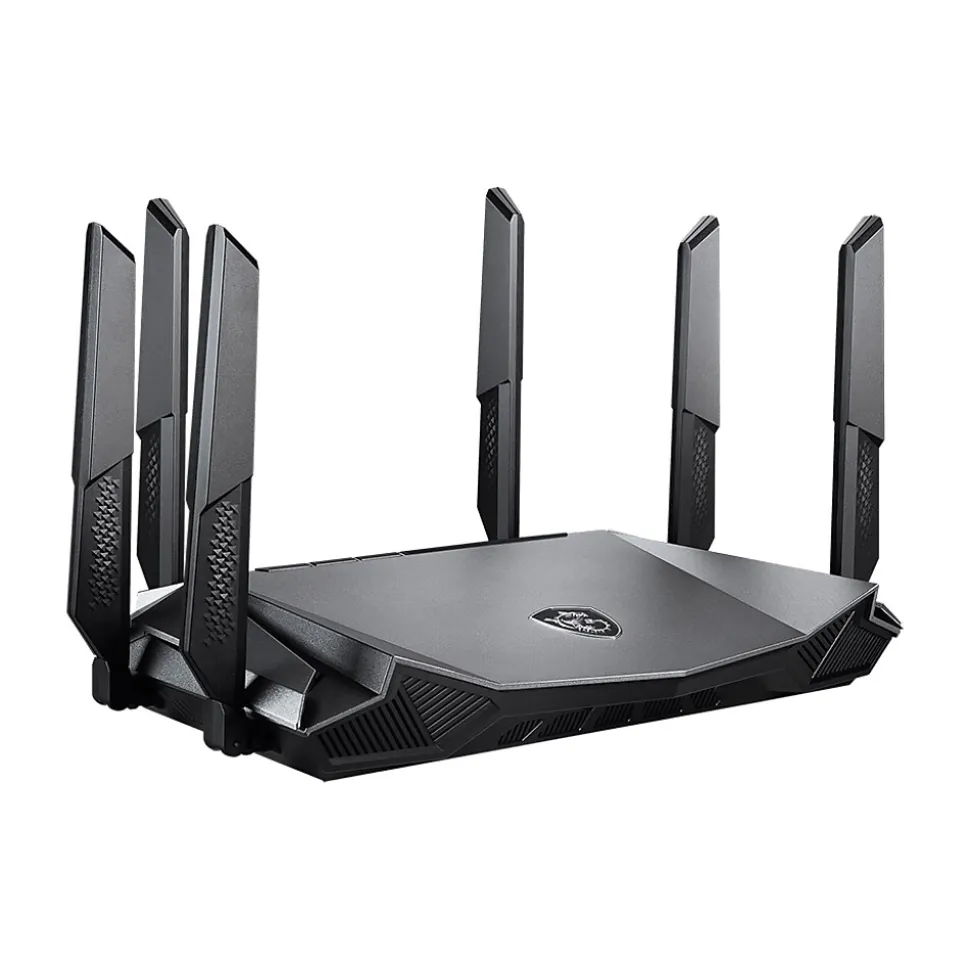 RadiX AX6600 Tri Band MU-MIMO WiFi 6 Gaming Router, Black (RADIXAX6600) | MSI Sale