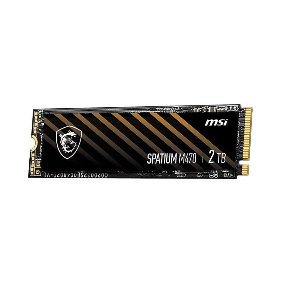 SPATIUM M470 1TB PCIe Gen 4 x4/NVMe 1.3 Internal Solid-State Drive (M470N1TB) | MSI Fashion