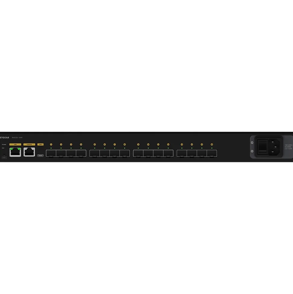 AV Line Managed Switch, Black (XSM4216F-100NAS) | Netgear Discount