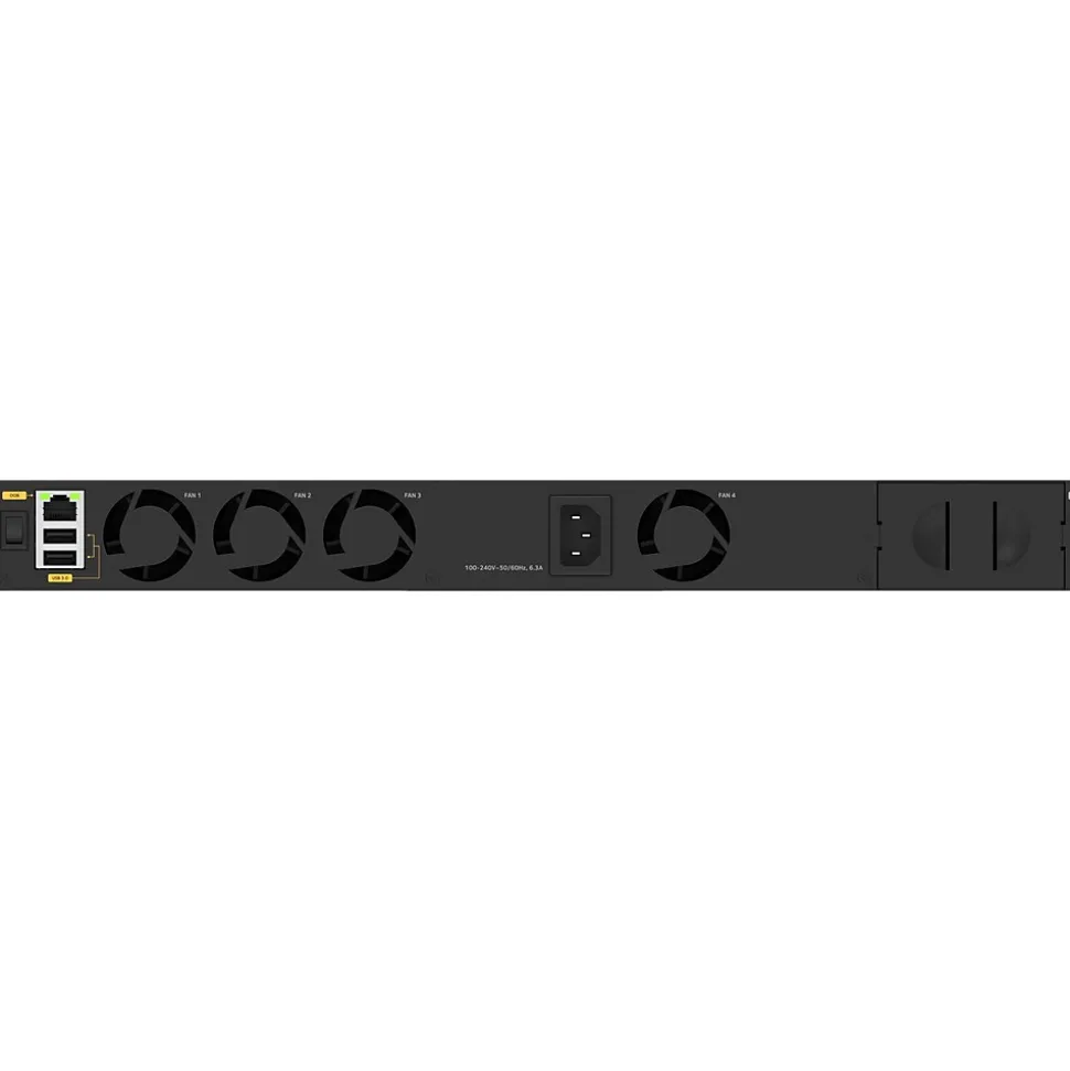 M4350-24F4V Series 24x SFP+/4x SFP28 Ports Multi-Gigabit Ethernet Layer 3 Managed Switch, Black (XSM4328FV-100NES) | Netgear Fashion