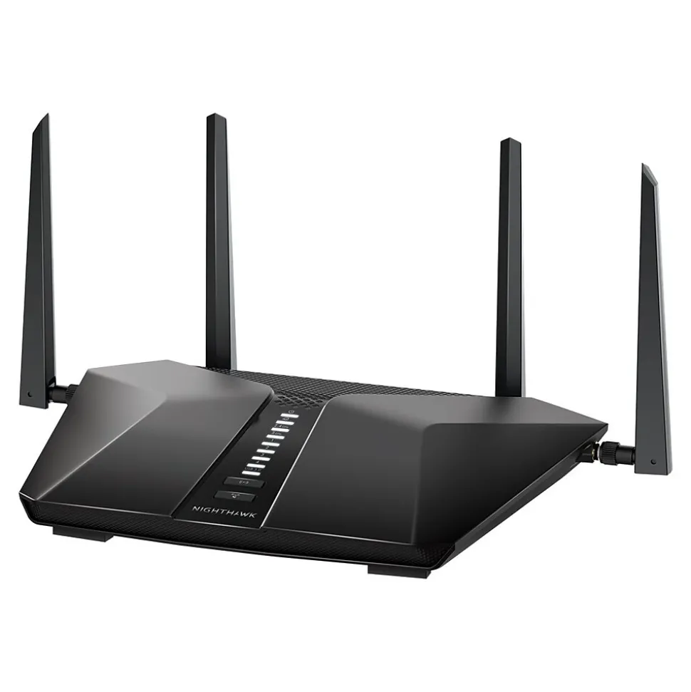 Nighthawk AC4200 Dual Band WiFi 6 Gaming Router, Black (RAX43-100NAS) | Netgear Sale