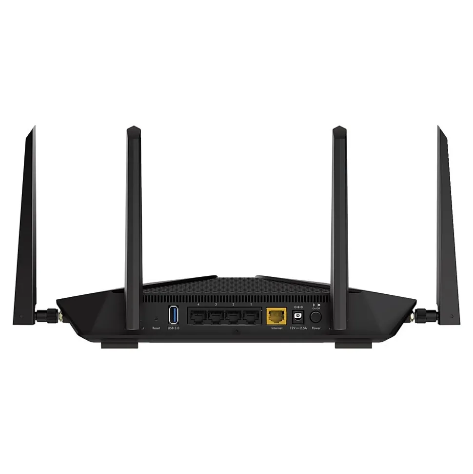 Nighthawk AC4200 Dual Band WiFi 6 Gaming Router, Black (RAX43-100NAS) | Netgear Sale
