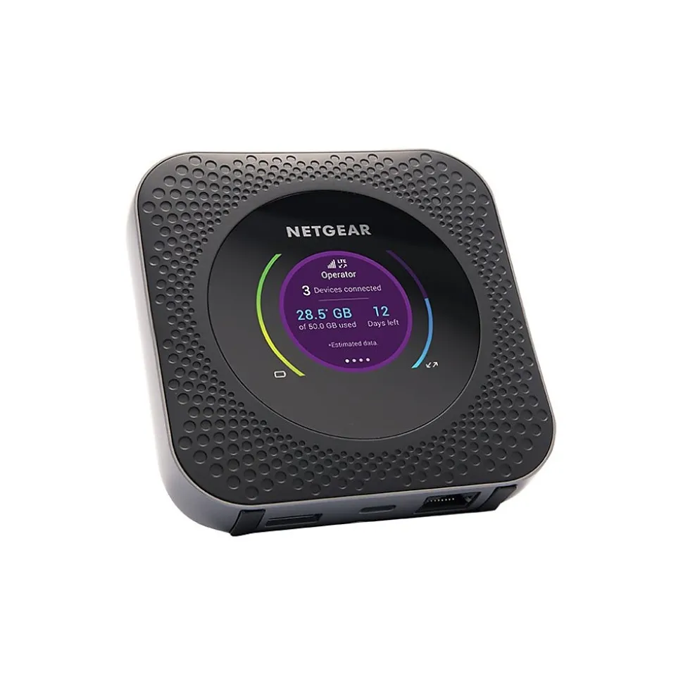 Nighthawk M1 AC1000 Dual Band Router, Black (MR1100-100NAS) | Netgear New