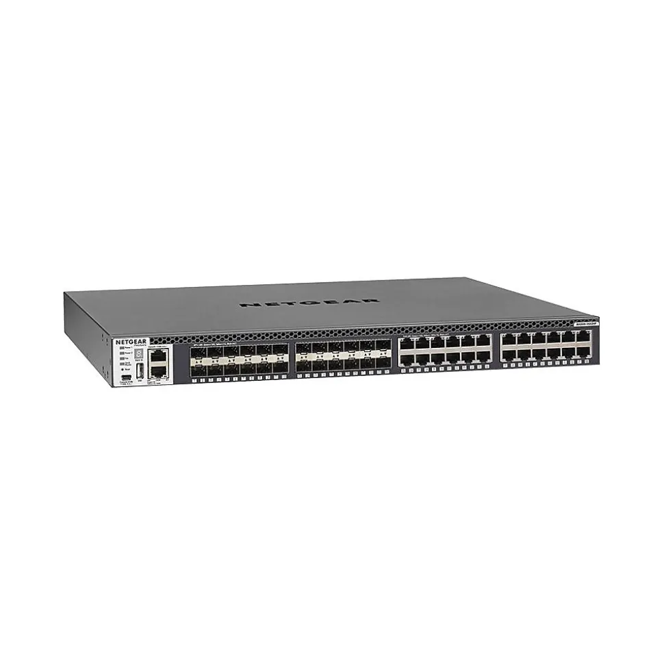 ProSafe Gigabit Ethernet Managed Switch, Black (XSM4324CS-100NES) | Netgear Flash Sale