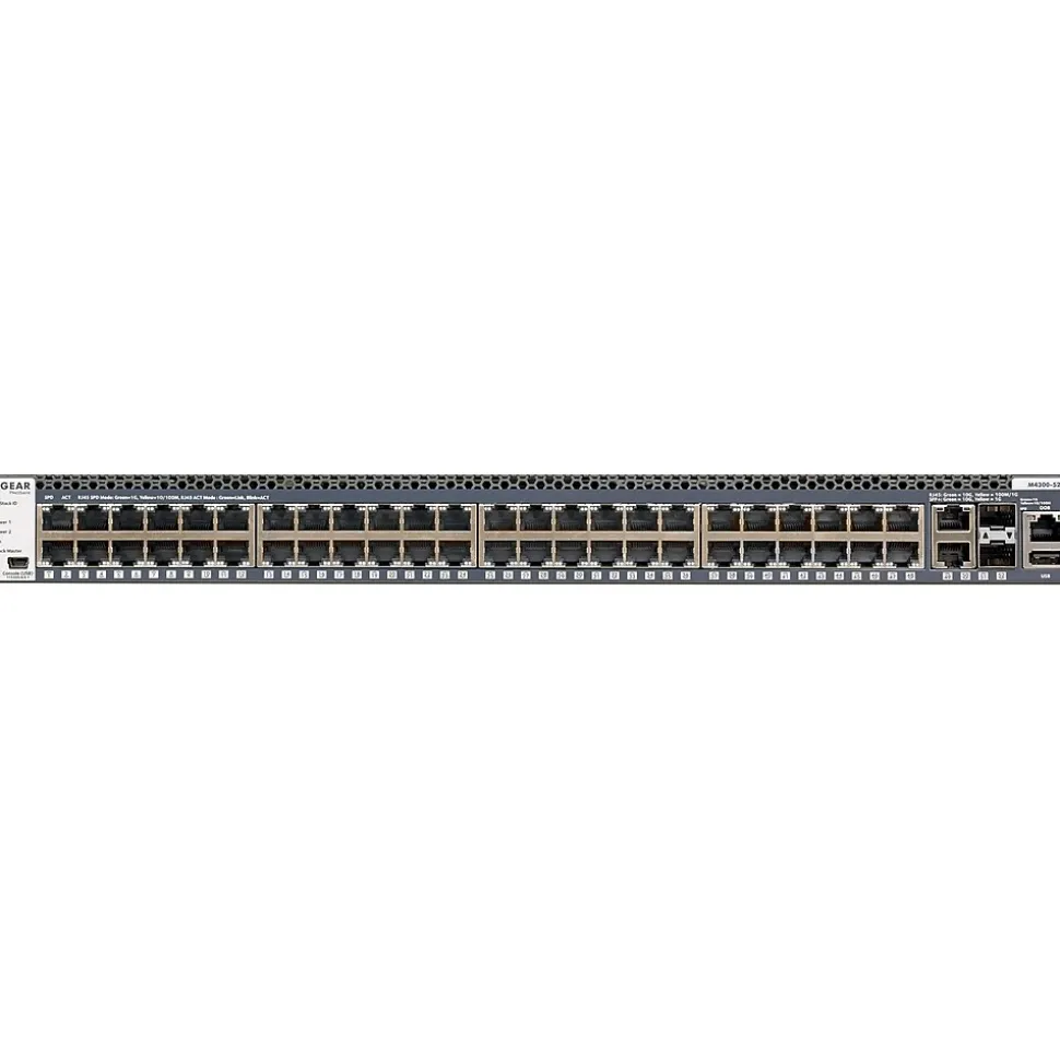 ® ProSAFE® GSM4352S-100NES 48 Port Managed Ethernet Switch | Netgear Clearance