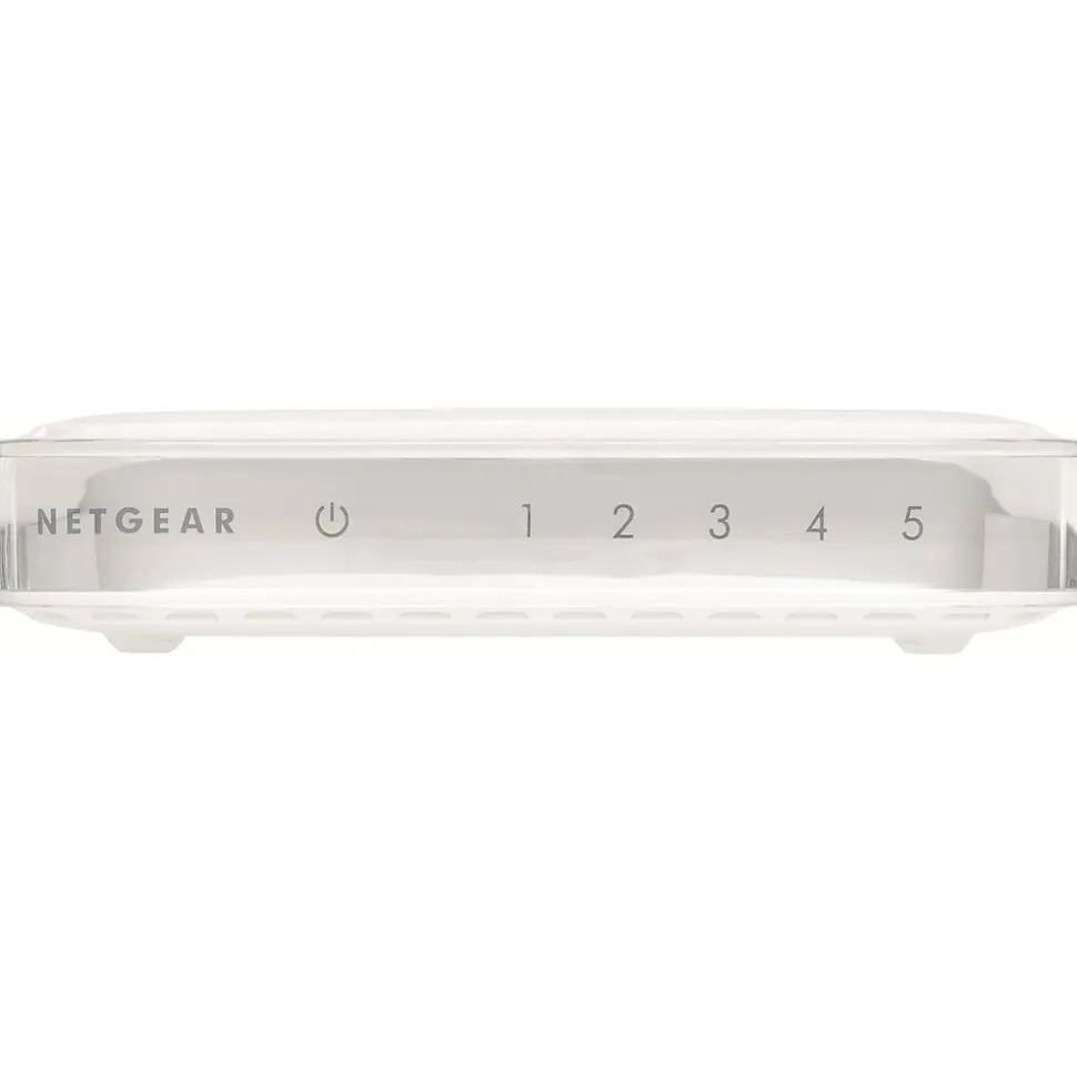 SOHO 5-Port Gigabit Ethernet Unmanaged Switch, White (GS605NA) | Netgear New