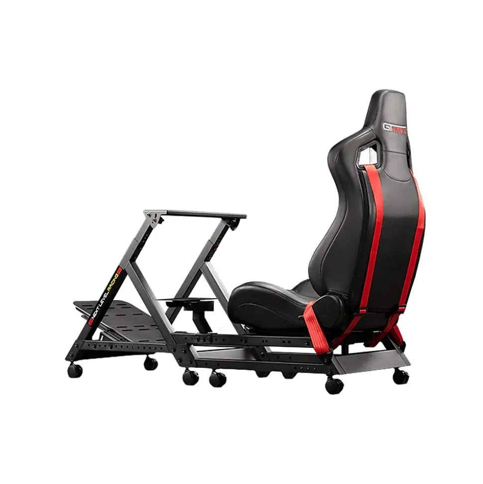 GTtrack NLR-S009 Racing Simulator Cockpit, Black | Next Level Racing Shop