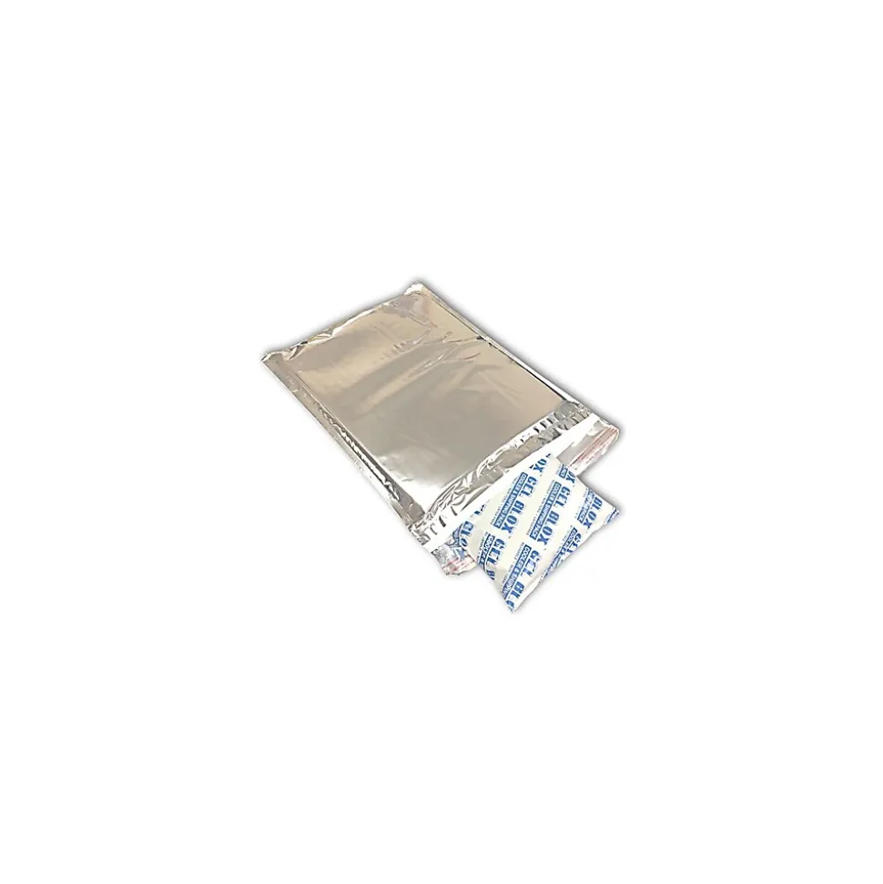 Nortech Labs Kodiak Pack Insulated Metalized Envelopes, 12" x 16", Silver, 25/Box (KP121625) | Nortech Labs Inc Cheap