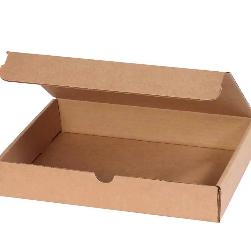 Literature Mailers, 18" x 12" x 3", Kraft, 25/Bundle (ML18123K) | Partners Brand Hot