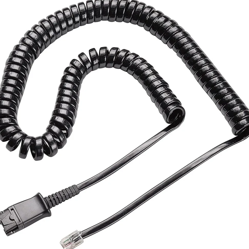 Plantronics U10 Amplifier Cord for Cisco IP Phones, Black (85R38AA) | Poly Store