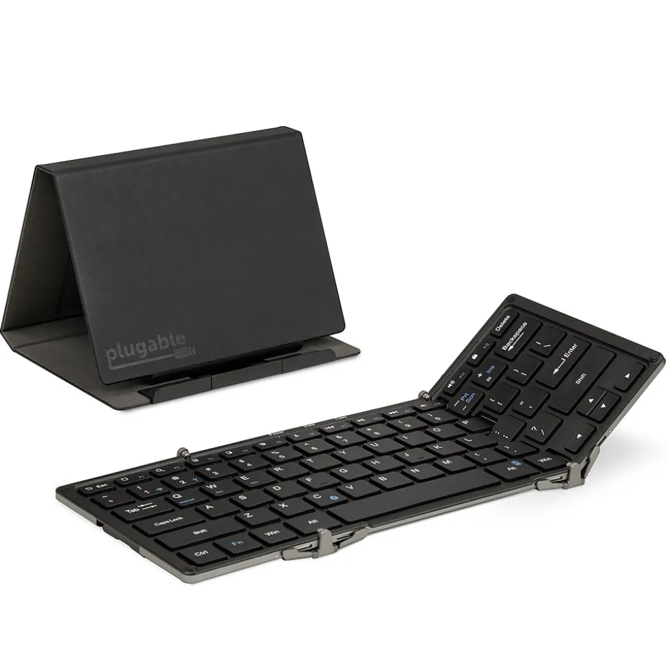 Wireless Keyboard and Case, Black (BT-KEY3XL) | Plugable Flash Sale