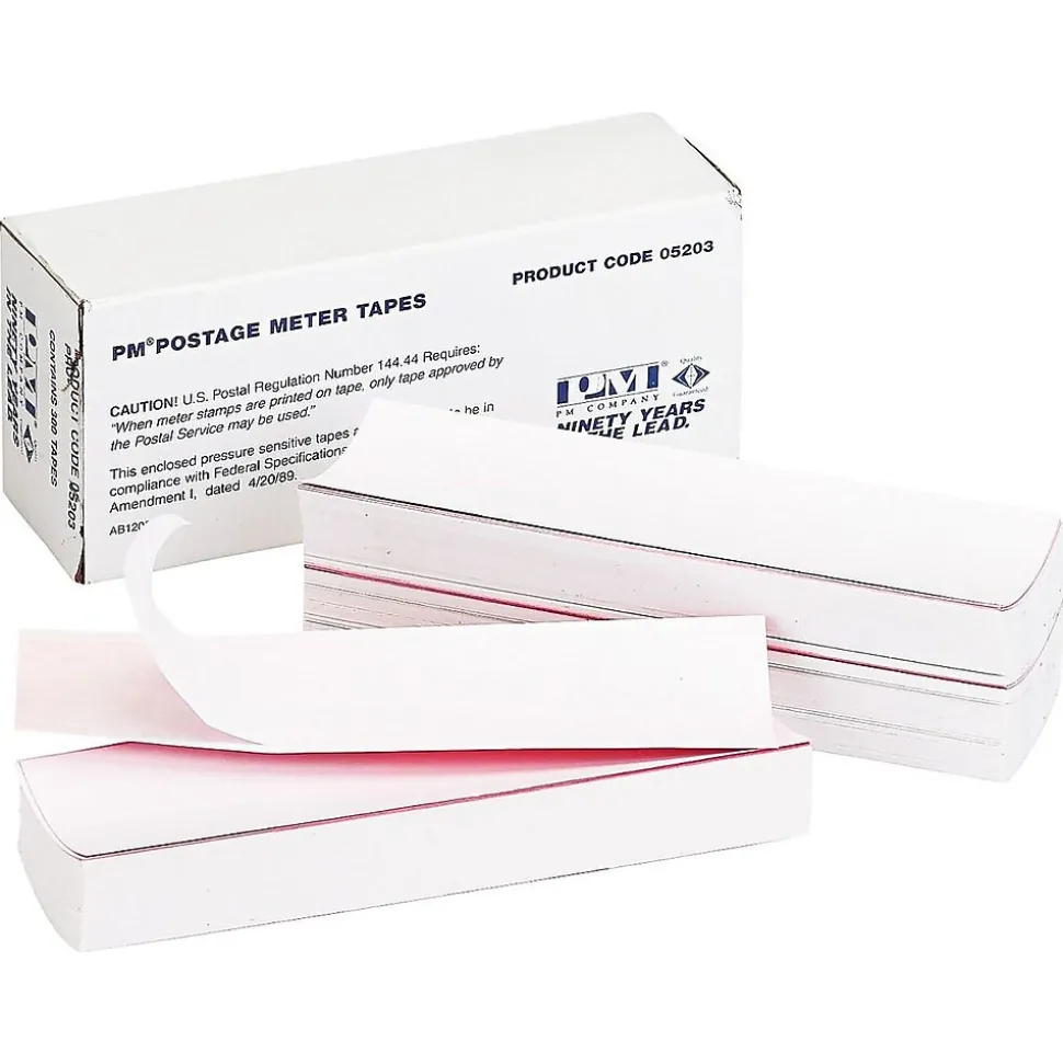 Laser/Inkjet Shipping Labels, 1 5/8" x 5 1/2", White, 300/Box (05203) | PM Company Outlet