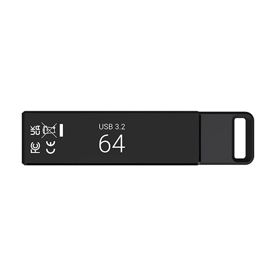 Elite-X 64GB Type-C 3.2 Flash Drive, Black (P-FDI64GELTXC-G) | PNY Shop