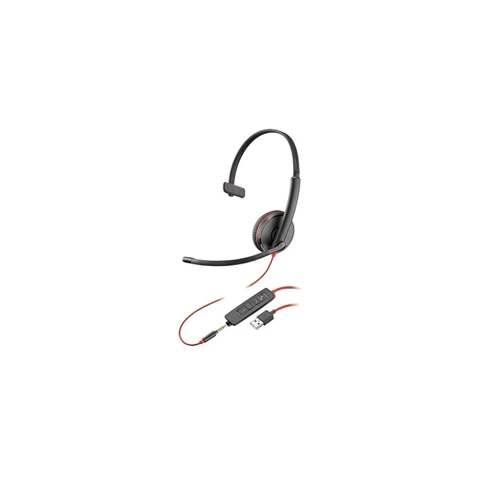 Blackwire C3215 USB-A Mono Headset, UC Certified (80S06A6) | Poly Cheap