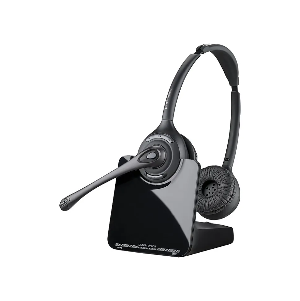 CS 520-XD Wireless Phone Headset, Over-the-Head, Black (7E2J9AA#ABA) | Poly Flash Sale