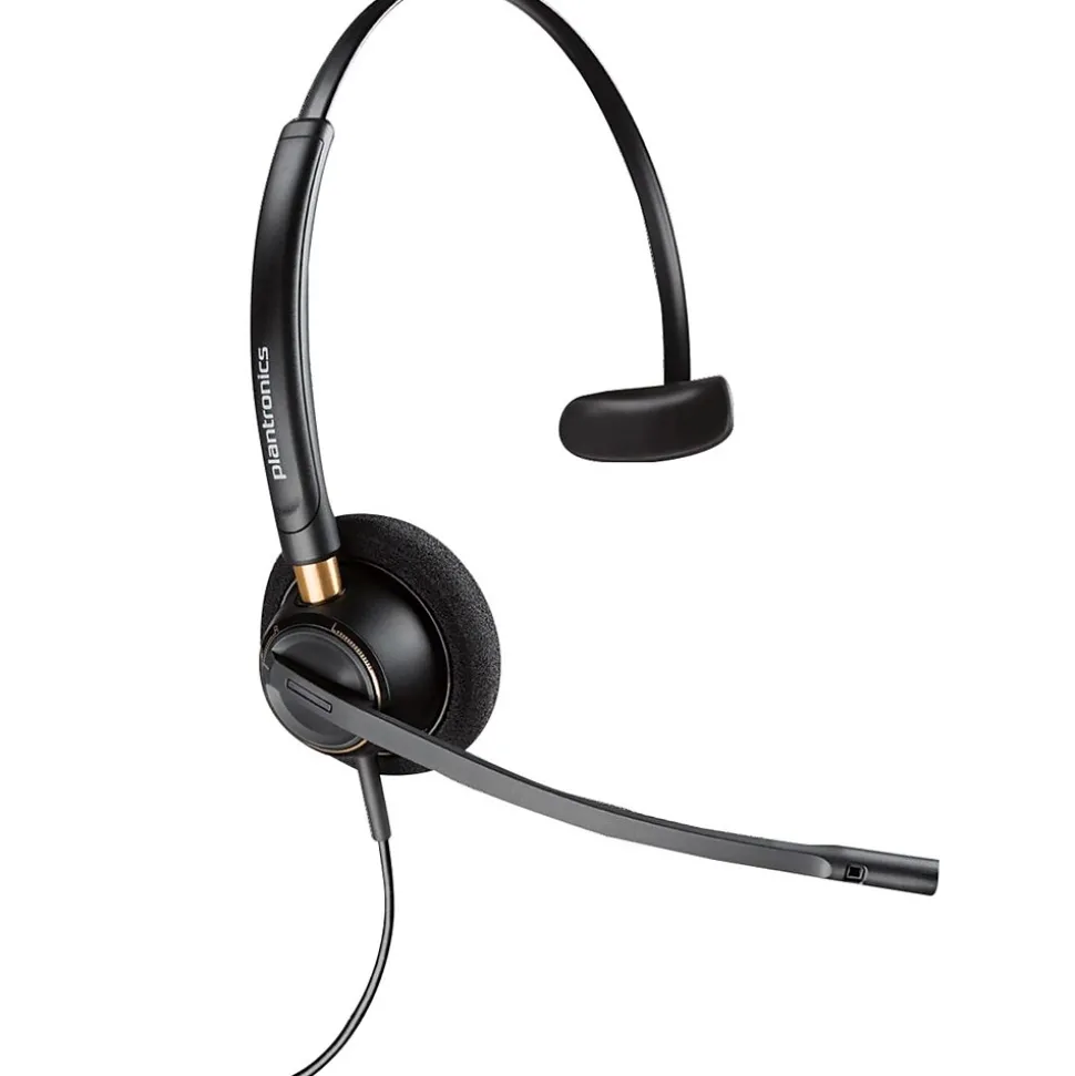 Encorepro HW510D Noise Canceling Mono Headset, Over-the-Head, Black (783Q0AA) | Poly Sale