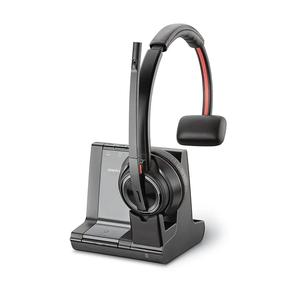 Savi 8210 USB-A Noise Canceling Bluetooth Mono Computer Headset (7S445AA#ABA) | Poly Shop